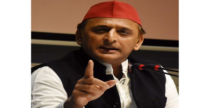 Samajwadi Party president Akhilesh Yadav