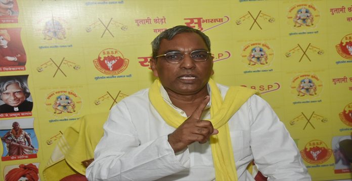 Suheldev Bhartiya Samaj Party (SBSP) chief Om Prakash Rajbhar