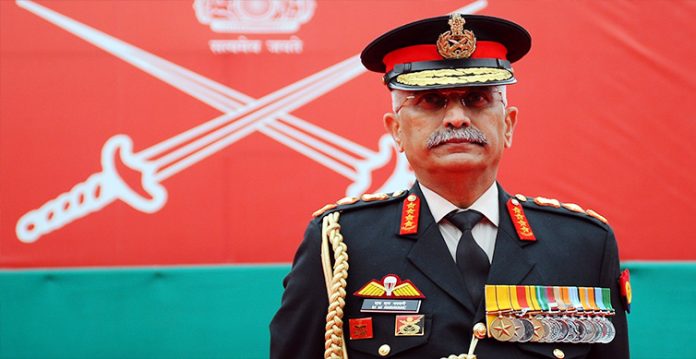 Indian Army chief General Manoj Mukund Naravane