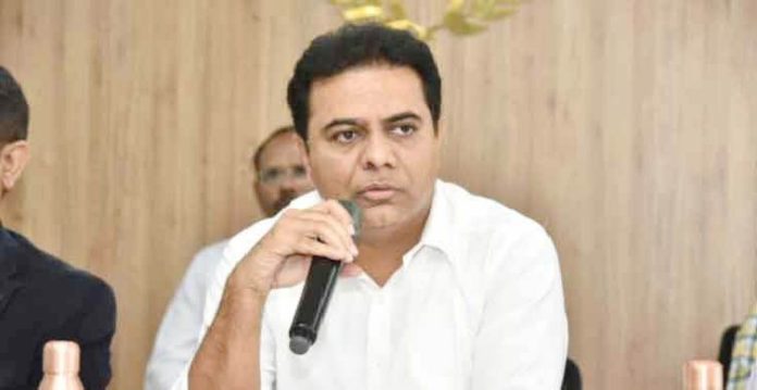 Telangana IT and Municipal  Minister KT Rama Rao