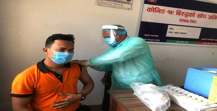 Nepal vaccination drive