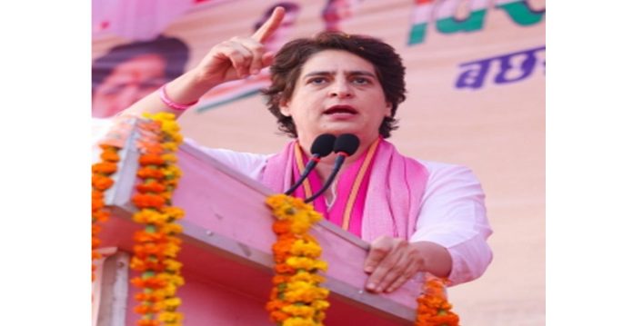 Congress General Secretary Priyanka Gandhi Vadra