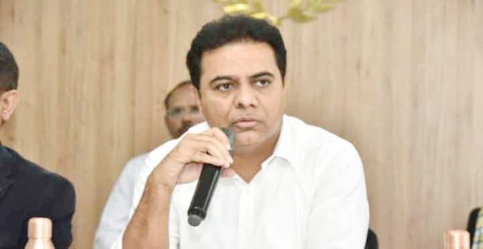 IT & Industries Minister KT Rama Rao