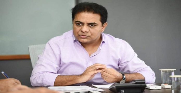 Telangana's minister for information technology and industry K. T. Rama Rao
