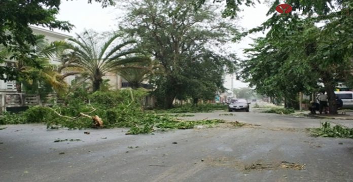 Cyclone in Madagascar