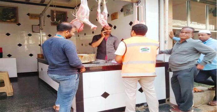 GHMC keep cracking whip against unlawful butcher shops in City