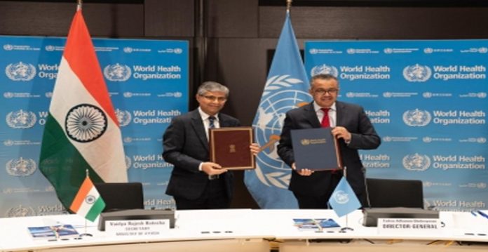 Ayush ministry signs agreement with WHO