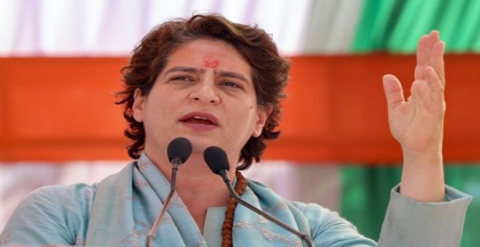 Congress general secretary in-charge Priyanka Gandhi Vadra