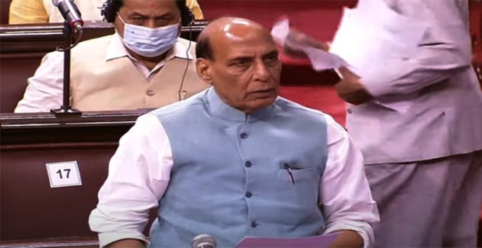 Defence Minister Rajnath Singh