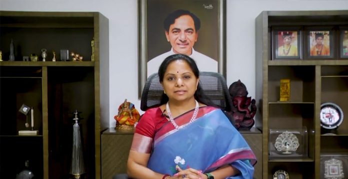 k kavitha exhorts youth to prepare for jobs