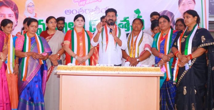 TPCC chief and the party MP A. Revanth Reddy