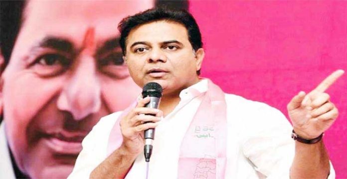 Telangana Rashtra Samithi (TRS) working president K. T. Rama Rao