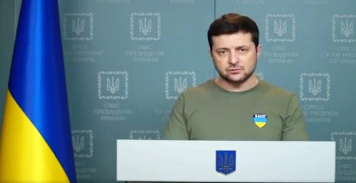 Ukrainian President Volodymyr Zelensky