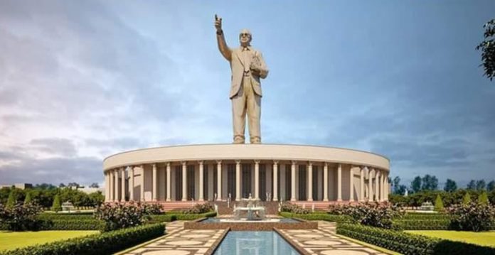 125-feet tall statue of Dr B. R. Ambedkar