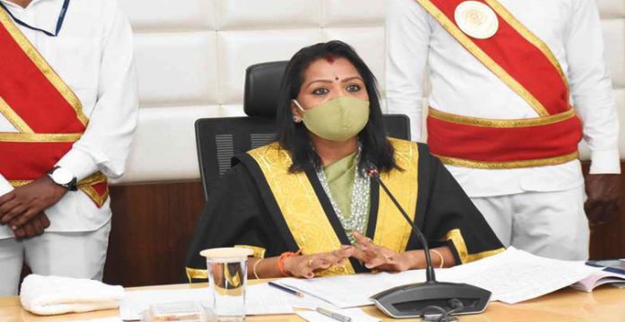 GHMC Mayor G. Vijaya Laxmi