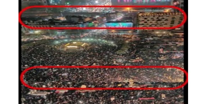 imran khan's social media accused of photoshopping pictures