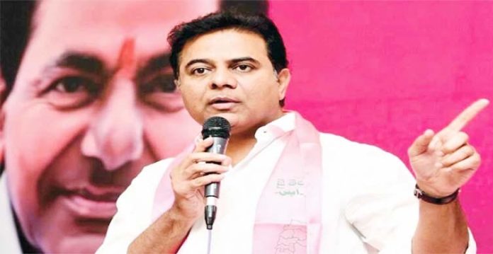 TRS working president and Industries Minister KT Rama Rao