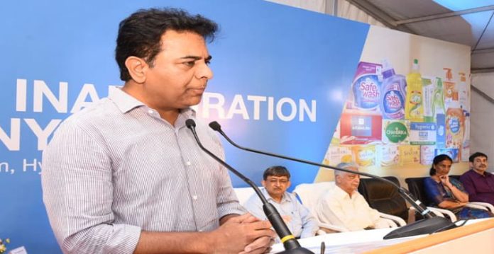 Telangana IT & Industries Minister KT Rama Rao