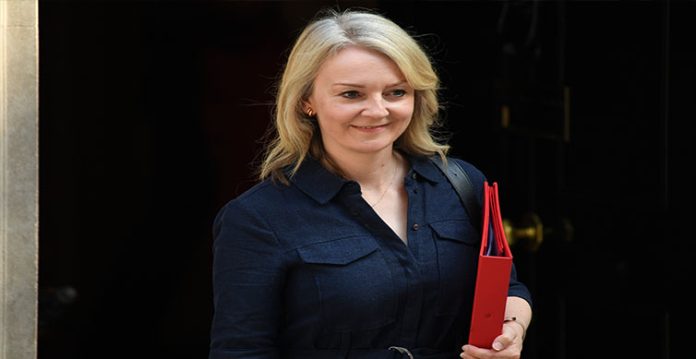 UK Foreign Secretary Liz Truss