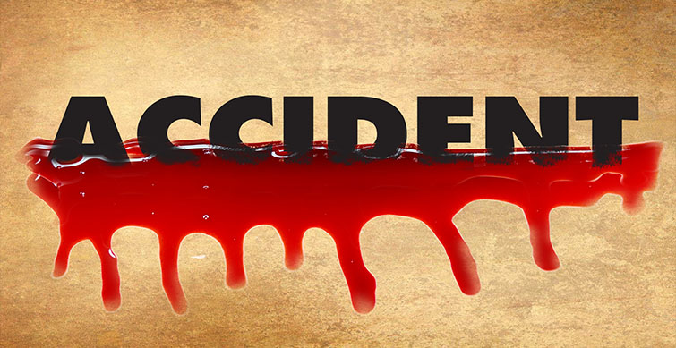 telangana suv rams into compound wall of temple, killing two children