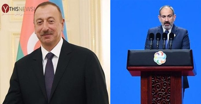 Ilham Aliyev and Nikol Pashinyan