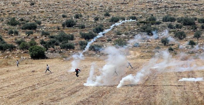 dozens of palestinians injured in west bank clashes