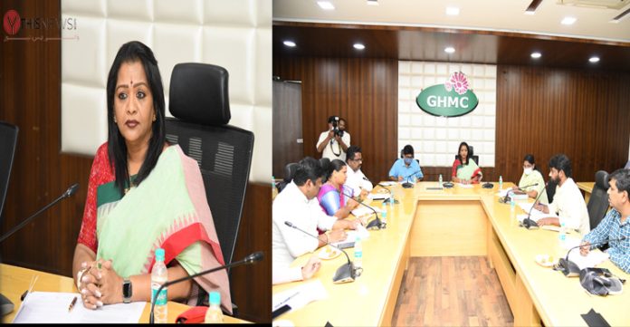 GHMC mayor Gadwal Vijayalakshmi