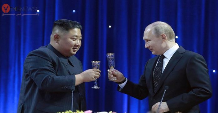 kim jong un and Vladimir Putin
