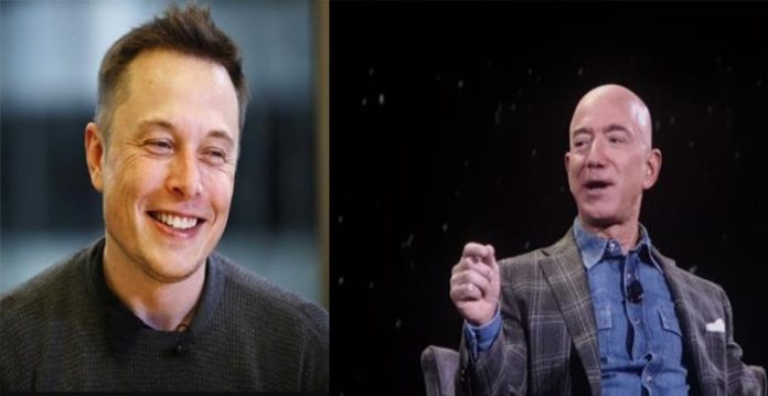 musk advises jeff bezos to party less, work more