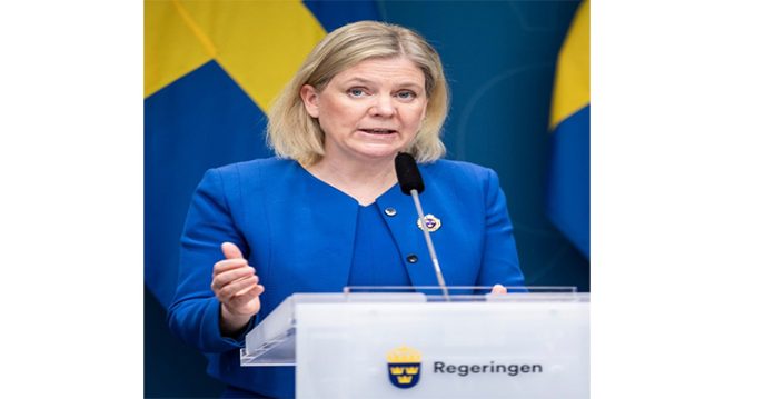Prime Minister Magdalena Andersson