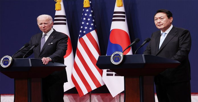 South Korean President US President Joe Biden