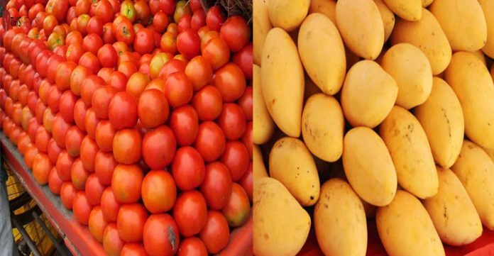 Tomatoes and Mangoes