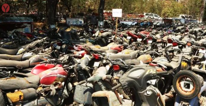 Abandoned Vehicles in Hyderabad