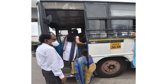bus fares go up in telangana as tsrtc imposes diesel cess.