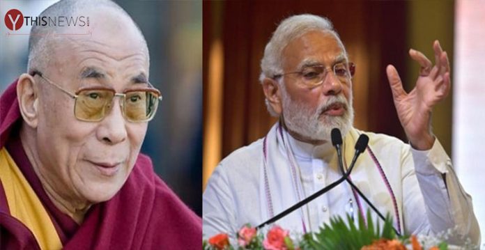 Dalai Lama and PM Modi