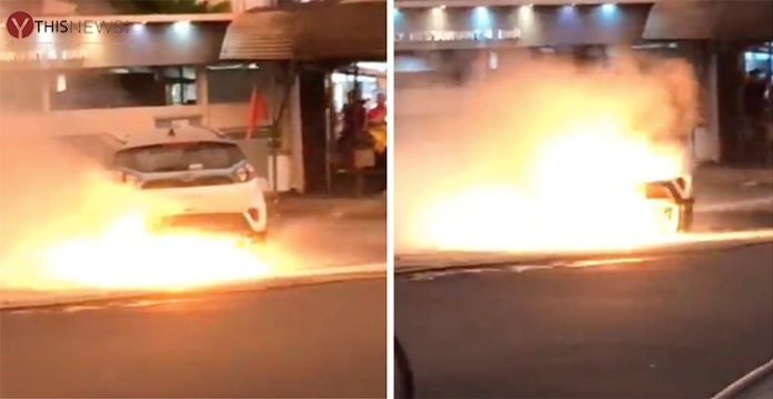 Tata Nexon EV fire