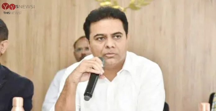Telangana Minister for IT and Industries KT Rama Rao