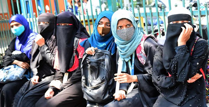 karnataka students banned from attending classes for wearing hijab, congress mla expresses support