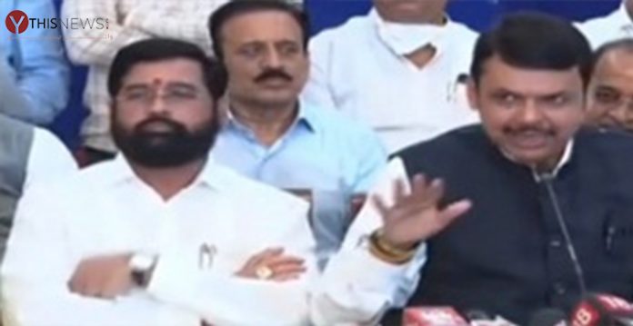 rebel sena leader eknath shinde to be sworn in as new maharashtra cm