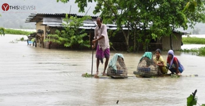 floods in Assam.