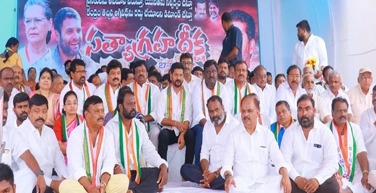 tpcc chief takes part in anti agnipath protest program in malkajgiri