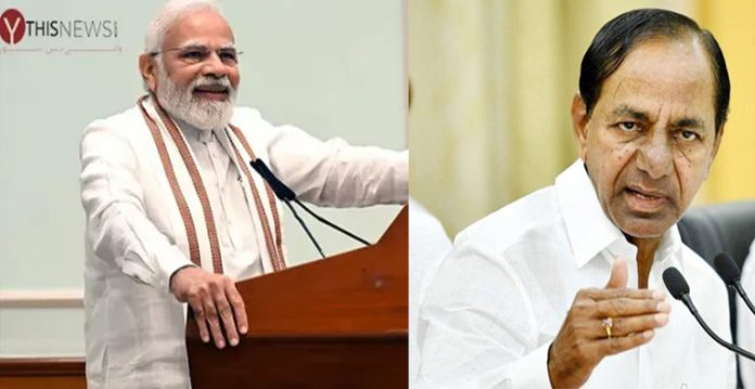 Modi and K Chandrashekhar Rao