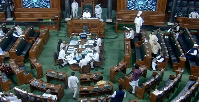 ls speaker asks oppn not to hold placards inside house