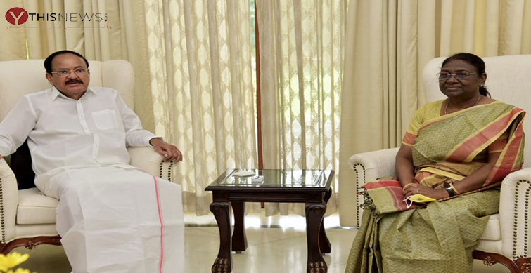 M. Venkaiah Naidun Droupadi Murmu