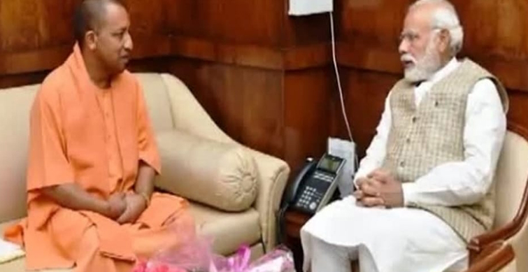 Yogi Adityanath and modi