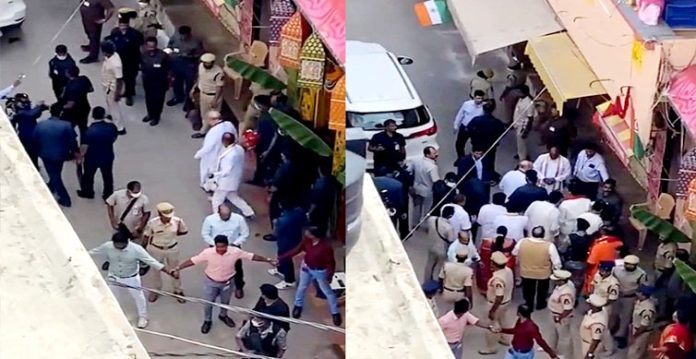 bandi sanjay trolled for fetching amit shah's footwear