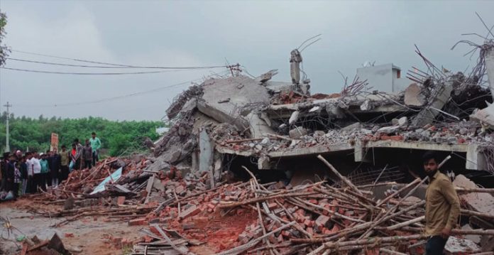 demolition of mosque at shamshabad sparks protests