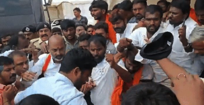 Telangana BJP president Bandi Sanjay Kumar