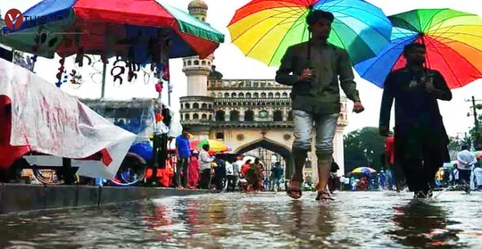 light to moderate rainfall likely in hyderabad this weekend