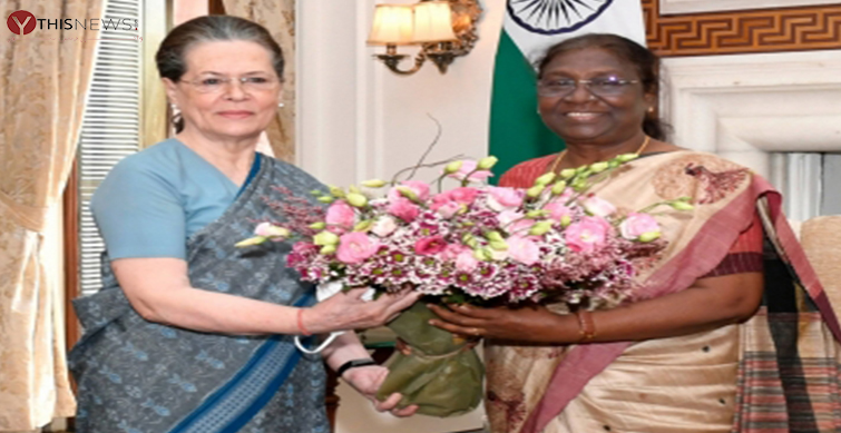 Sonia Gandhi Droupadi Murmu